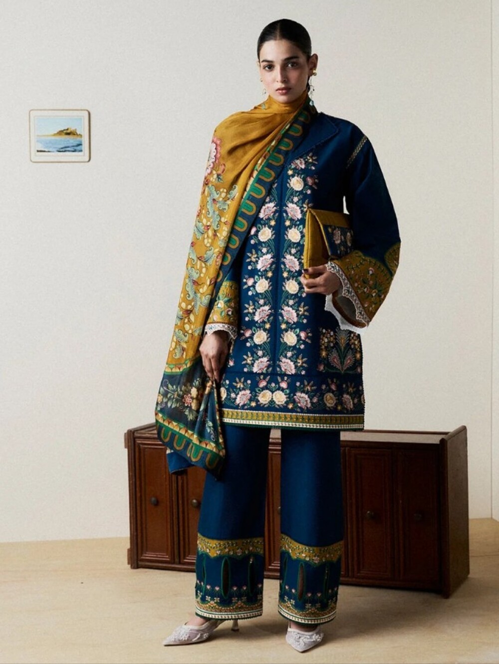 Hussain Rehar Designer Dress NWT
